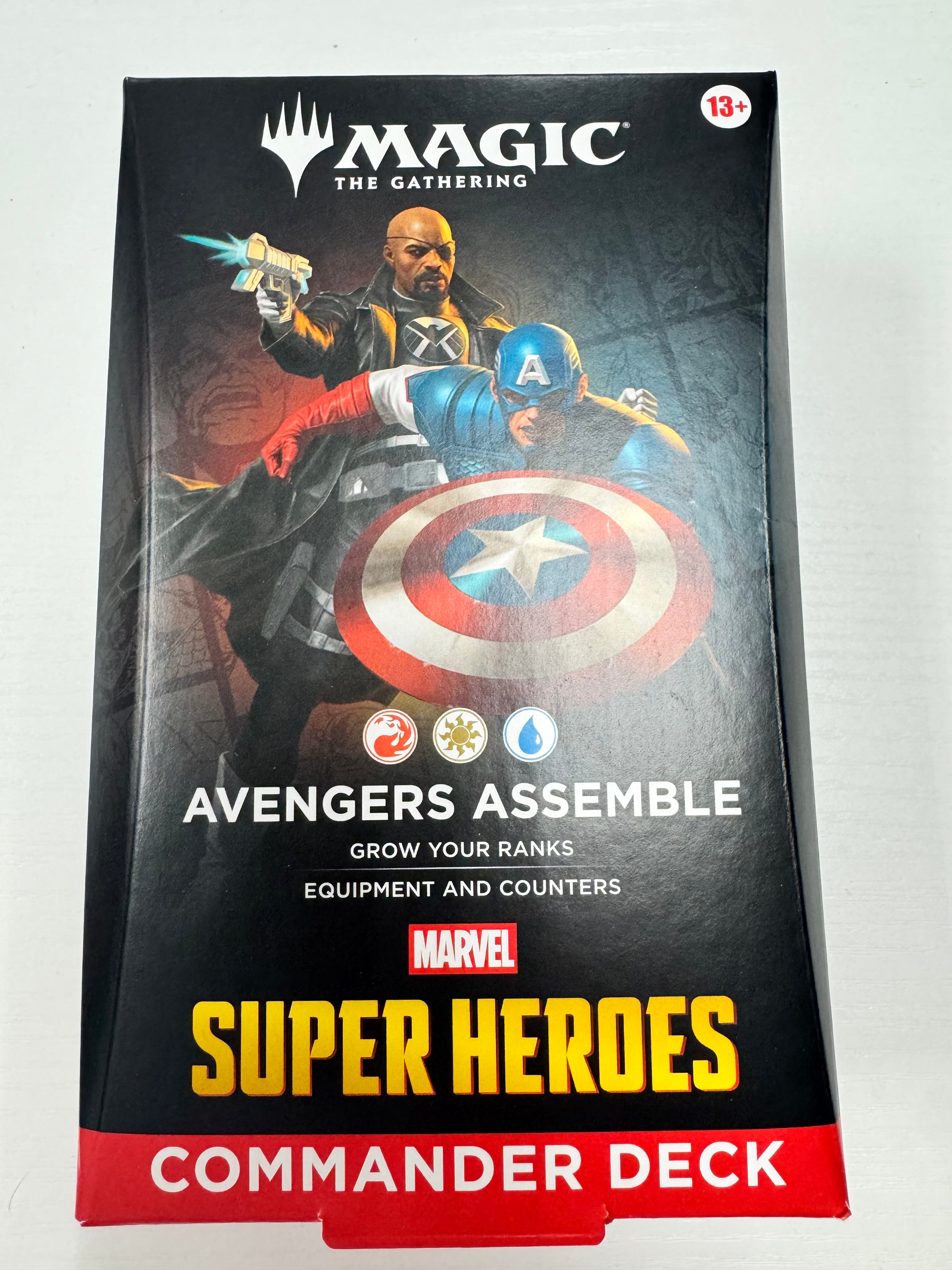 Avengers Assemble commander deck
