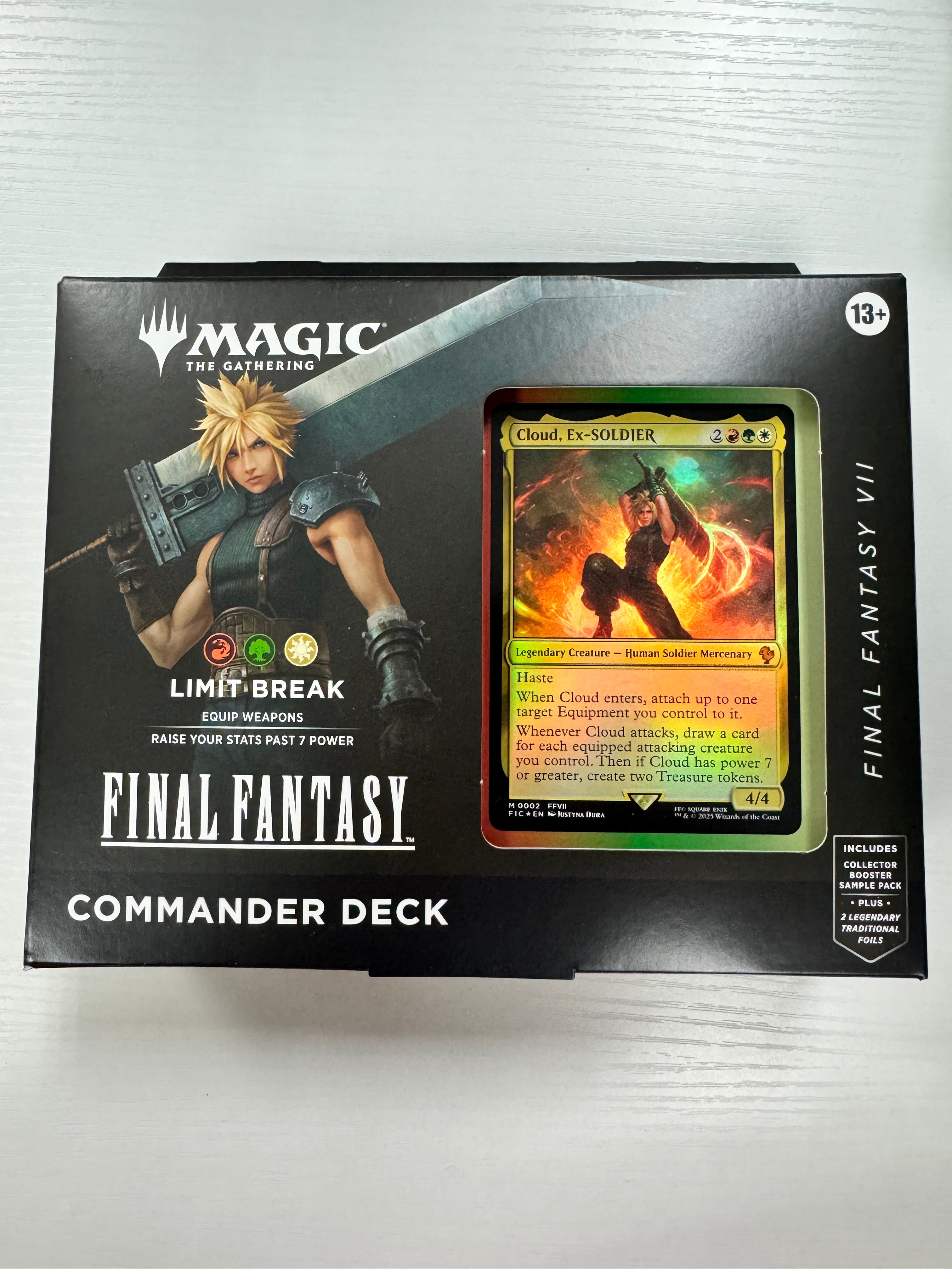 Limit break commander deck
